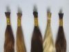 Nail Tip Colored Hair